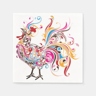 Ornate Tupp Pappersservett