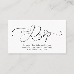 Ornate Typography OSA for Online Response Visitkort