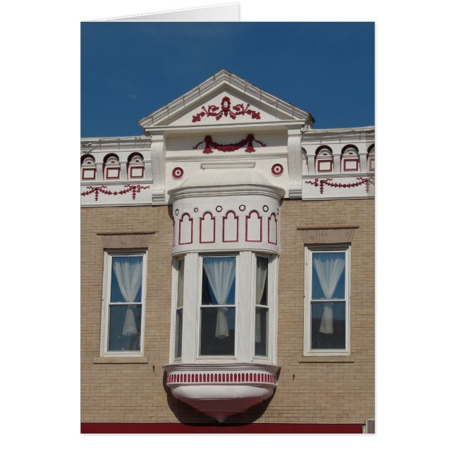 Ornate Windows Hälsningskort (Framsidan)