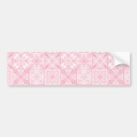 Ornatplattor i rosa