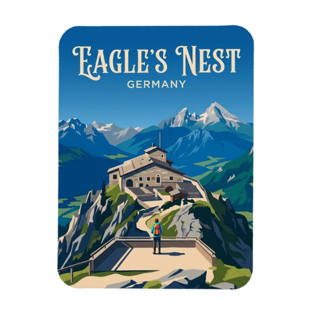Örnboet Tyskland Magnet (Vertikal)