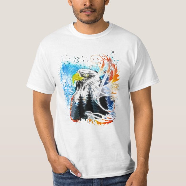 ÖrnDesign-fractalius T Shirt (Framsida)