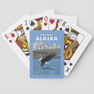 Örndykning - Katmai, Alaska Casinokort