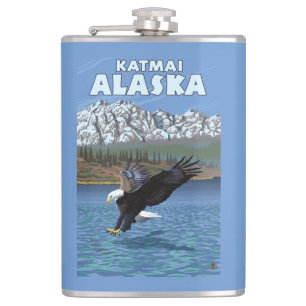 Örndykning - Katmai, Alaska Fickplunta