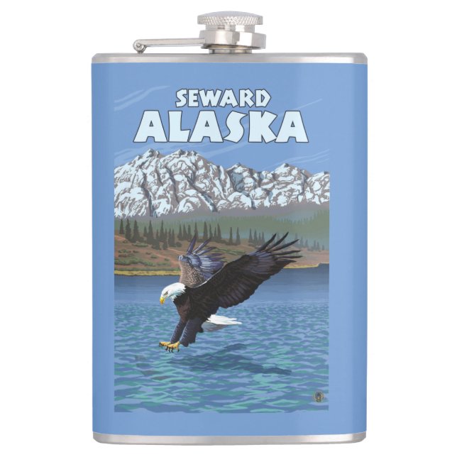 Örndykning - Seward, Alaska Fickplunta (Framsidan)