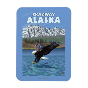 Örndykning - Skagway, Alaska Magnet