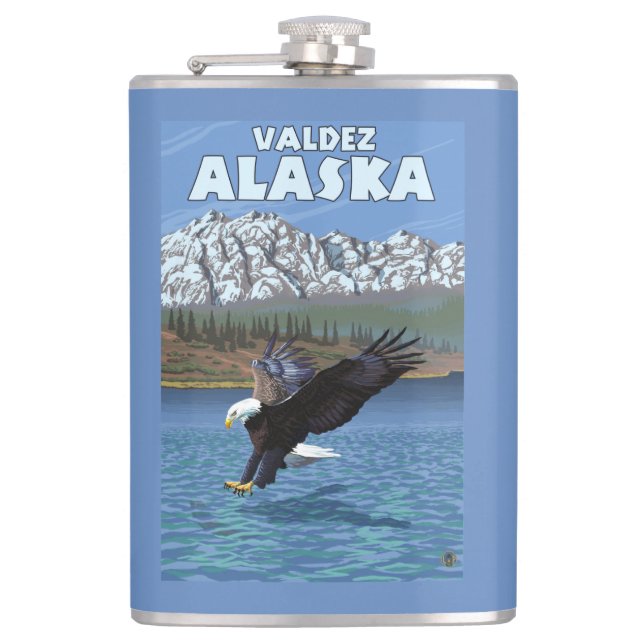 Örndykning - Valdez, Alaska Fickplunta (Framsidan)