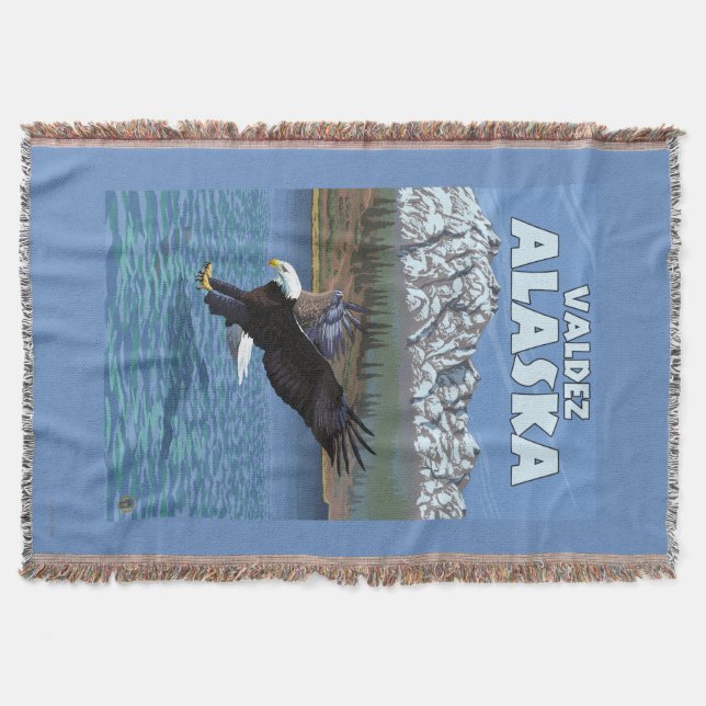 Örndykning - Valdez, Alaska Mysfilt (Framsidan)