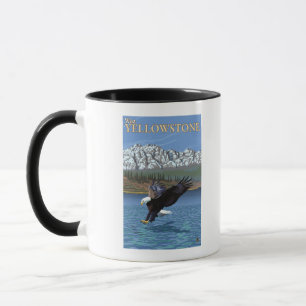 Örndykning - västra Yellowstone, MT Mugg