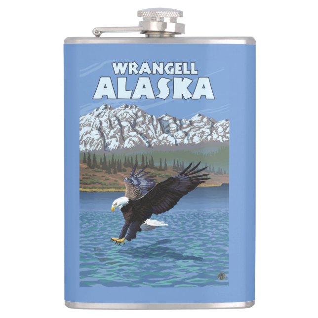 Örndykning - Wrangell, Alaska Fickplunta (Framsidan)