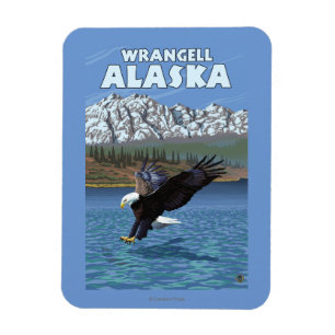 Örndykning - Wrangell, Alaska Magnet