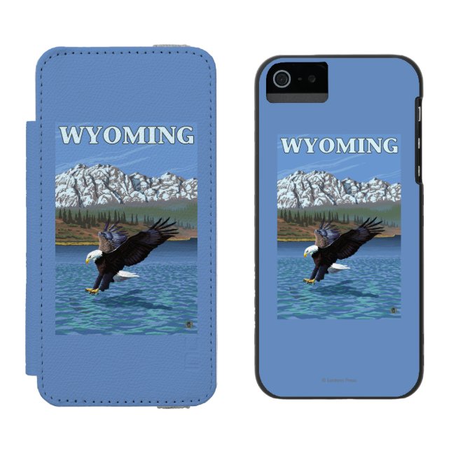 Örndykning - Wyoming Incipio iPhone Wallet Skal (Sida vid Sida)