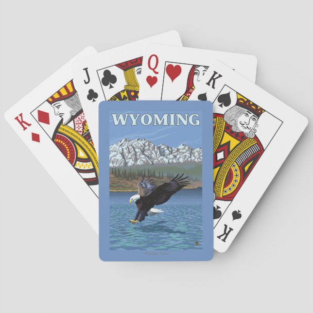 Örndykning - Wyoming Kortlek (Baksidan)