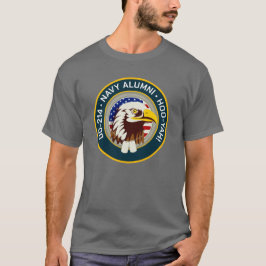 Örnemblem USA-flagga | DD 214 Navy Alumni T-Shirt