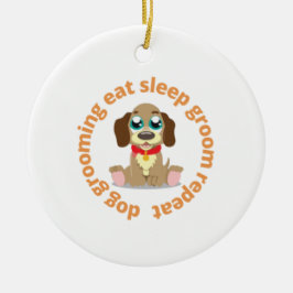 Ornement en céramique julgransprydnad keramik