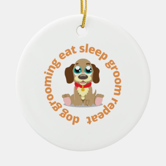 Ornement en céramique julgransprydnad keramik (Framsidan)