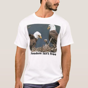 örnen frihet är inte fri t-shirt
