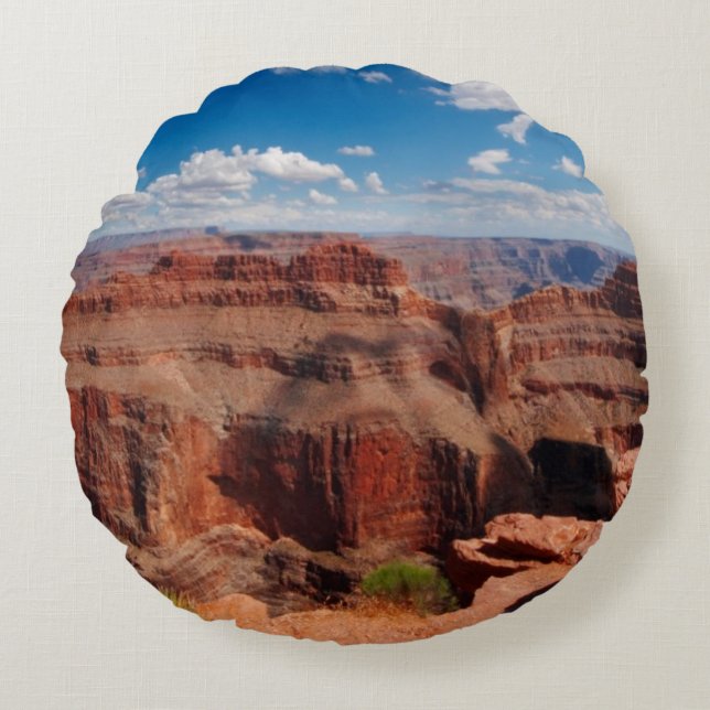 Örnen pekar rund kudde (Framsidan)