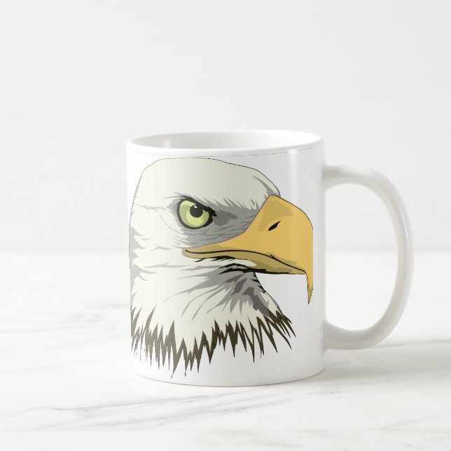 Örnen profilerar kaffemugg (Höger)