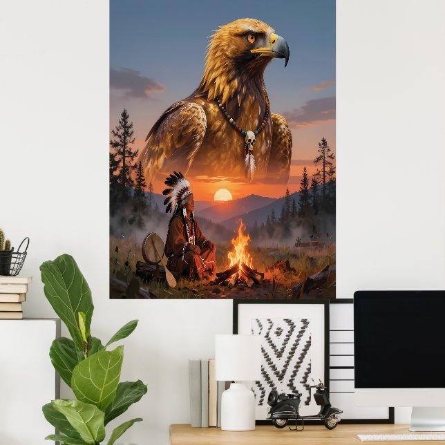 Örnens Ande Poster (Hemmakontoret)