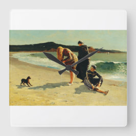 Örnens huvud, Manchester, Massachusetts Fina konst Fyrkantig Klocka