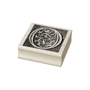 Ornera Monogram Vintage första brev O Stämpel
