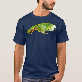 Ornery Blue FronFronted Amazon Parrot T Shirt