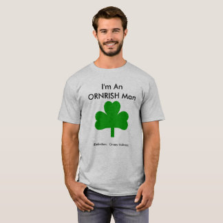 Ornery irländaremanar Shamrock för T-tröja Tee Shirt