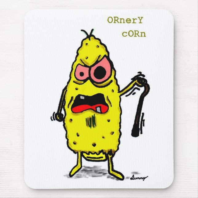 Ornery Maj Mousepad Musmatta (Framsidan)