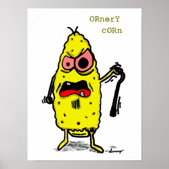 Ornery Maj Poster (Framsidan)