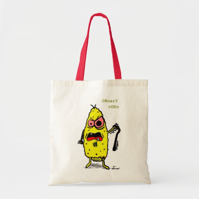 Ornery Maj Tote Bag Tygkasse (Framsidan)