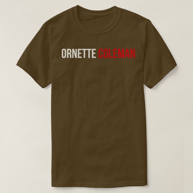 Ornette Coleman T Shirt (Design framsida)