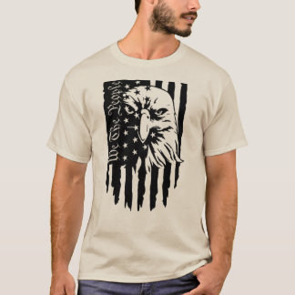 Örnflagga "We the People" USA-flagga T Shirt