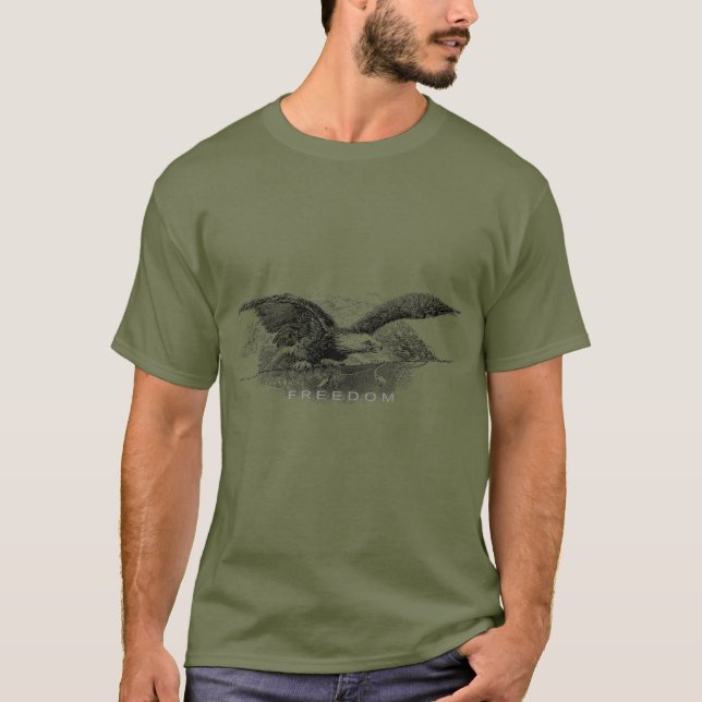 Örnfrihet T Shirt (Framsida)