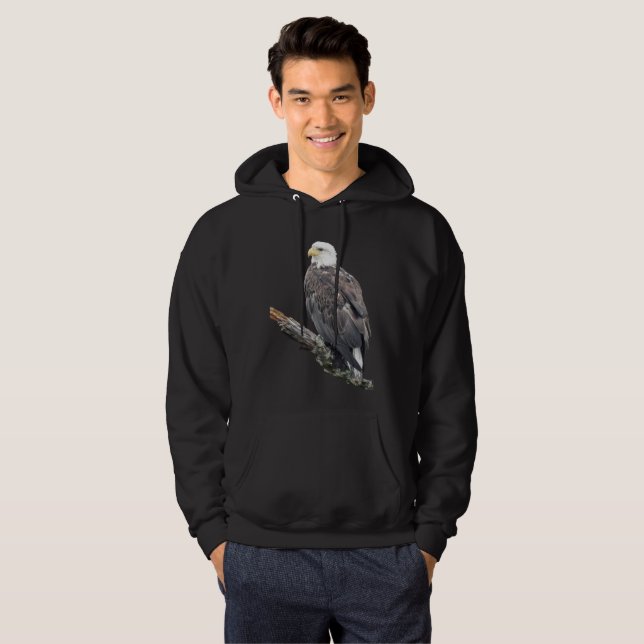 Örnhoodie Munkjacka (Hel framsida)
