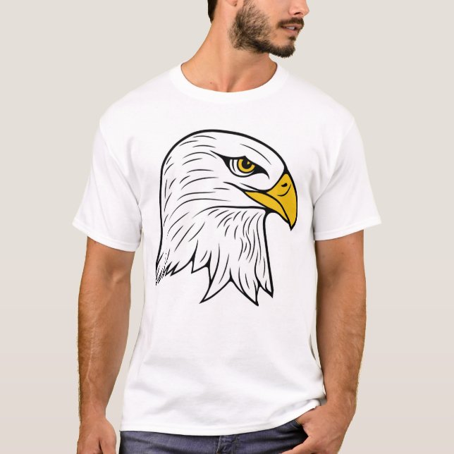 Örnhuvud T-shirt (Framsida)