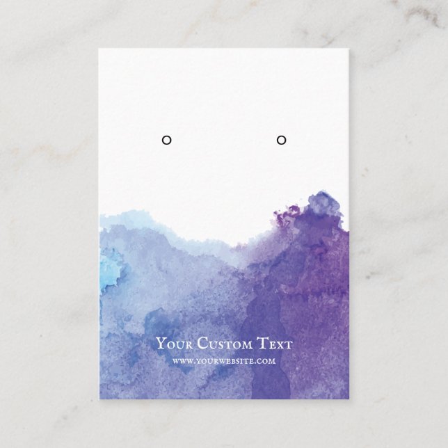 Örning av judiskt Visning-kort ・ Pastellfärgning Visitkort (Framsida)