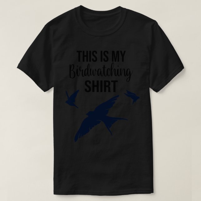 Ornitholog Bird Watching Shirt Birder T (Design framsida)