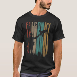 Ornithology Birder Falconer Falconry Hunting Vinta T Shirt