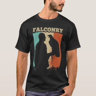 Ornithology Birder Falconer Falconry Hunting Vinta T Shirt