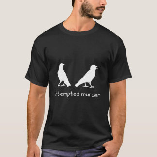 Ornitologi Fågel Kråka Försök T Shirt