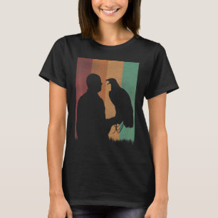 Ornitologi Fågelskådare Falkenerare Falkenering Ja T Shirt