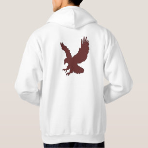 Örnjägare Citat Design Hoodie