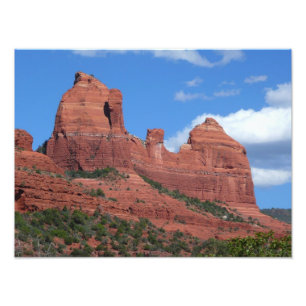 Örnklippa I Sedona Arizona Resefotografering Fototryck