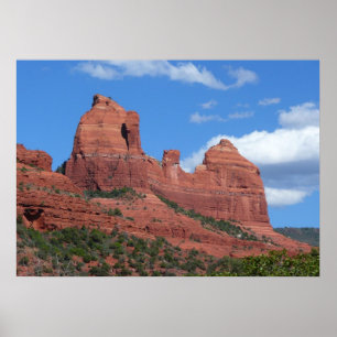 Örnklippa I Sedona Arizona Resefotografering Poster
