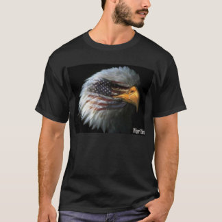 Örnkrig målar t-shirt