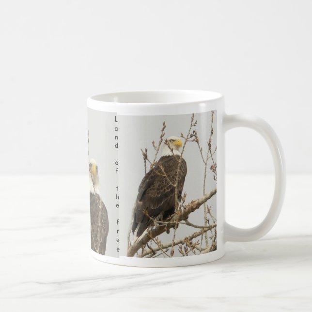 Örnland av det fritt kaffemugg (Höger)