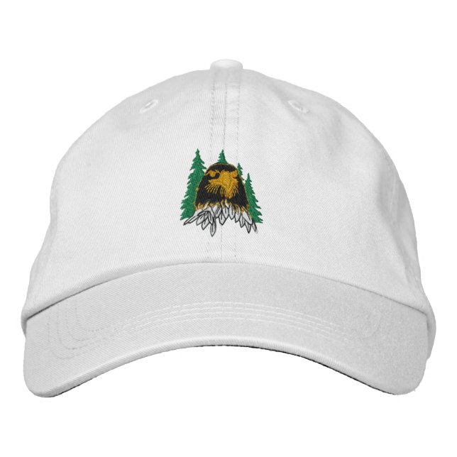 Örnmössa Broderad Keps (Framsida)