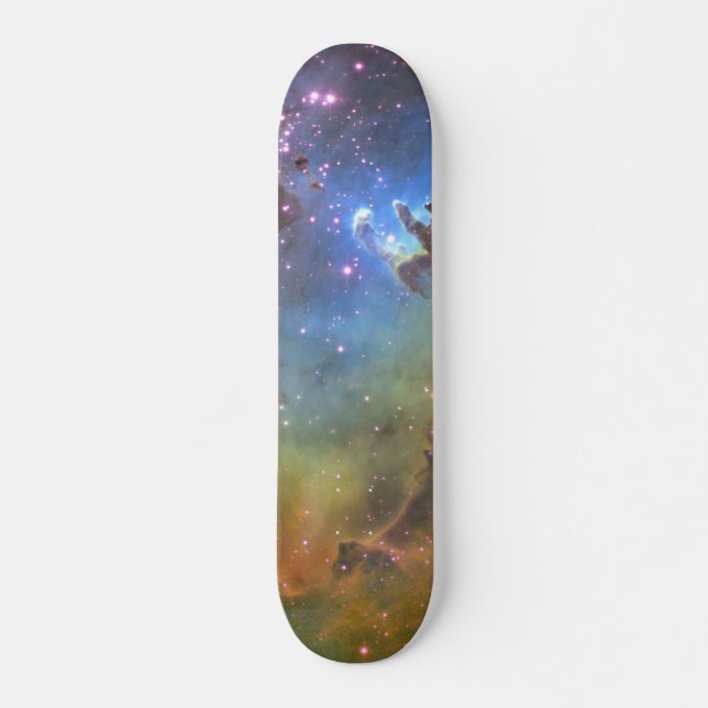 ÖRNNEBULA MINI SKATEBOARD BRÄDA 18,5 CM (Framsida)