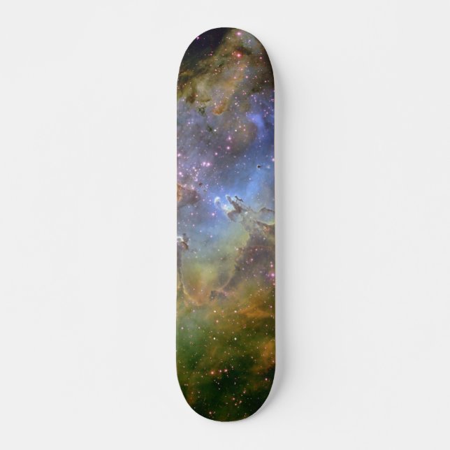 ÖrnNebulaSkateboard - anpassningsbar Skateboard Bräda 19,5 Cm (Framsida)